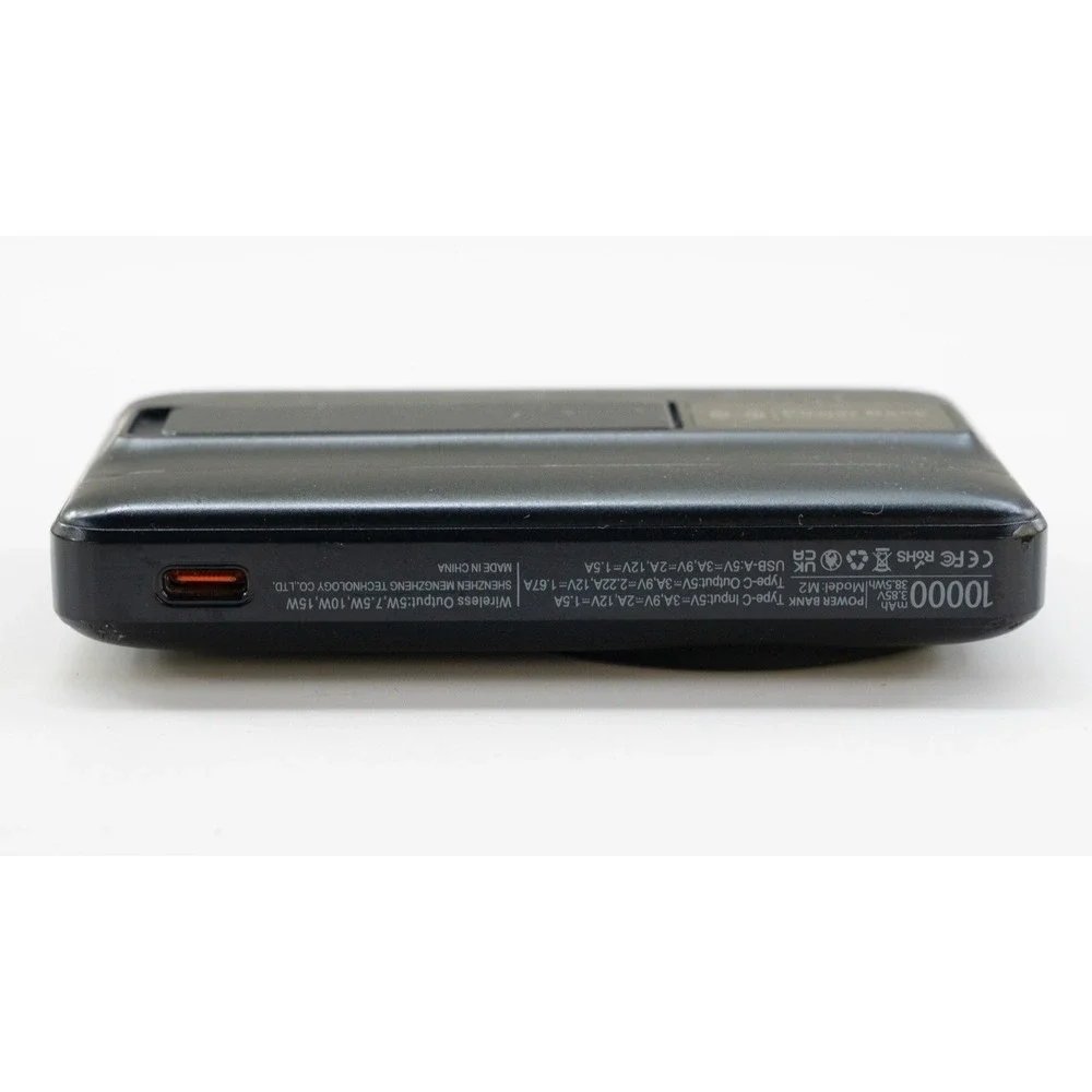 Magnetic Suction Wireless Power Bank 10000mAh Model M2 USB-C USB-A